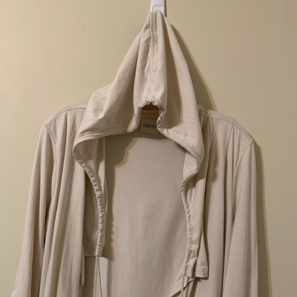 ZENERGY by Chico’s Knit Drape Front Open Jacket size 2 - Picture 13 of 16